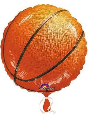 aklow akyoleticaret Basketbol Topu Folyo Balon 45 cm