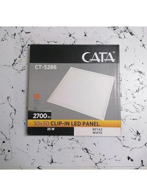 MSP Sekizgen LED CT-5286 25 Watt 30X30 Klipin LED Panel Beyaz Işık