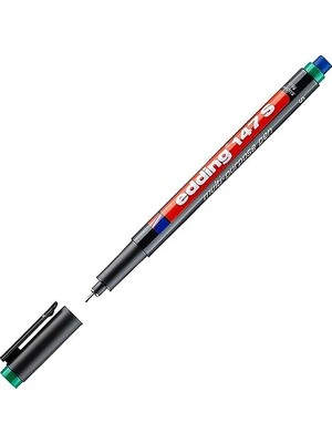 aklow akyoleticaret 147 S Silgili Permanent Kalem - Asetat Kalemi - Yeşil - 1 Kalem - 0,3 mm Yuvarlak Uç