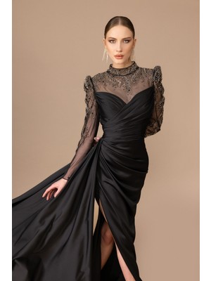 Perfect Mega Store Kenzel Taş Işleme Abiye ELBISE-7018