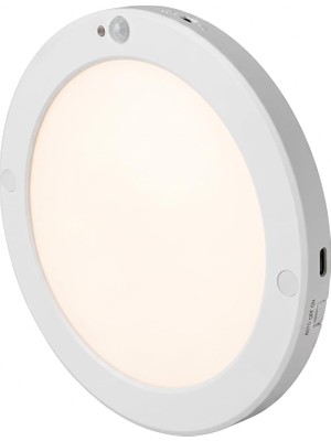 MSP CT-9247G 20W Sıva Üstü Sensörlü LED Armatür - Hareket Sensörlü Tavan Lambası, Enerji Tasarruflu Koridor ve Merdiven Aydınlatması - 3200K Günışığı