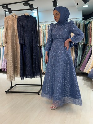 Perfect Mega Store New Elegans Taş Işleme Abiye ELBISE-2404