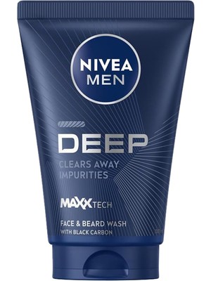 MSP Men Erkek Yüz ve Sakal Temizleme Jeli Deep Dimension 100 Ml,nemlendirici,yağ Arındırıcı,aktif Karbon,gün Boyu Ferahlık