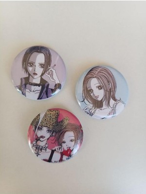 MSP Anime Buton Rozet 3 Adet