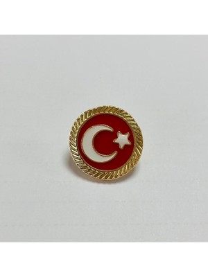 MSP Türk Bayraklı Yuvarlak Yaka Rozeti, Yuvarlakrozet