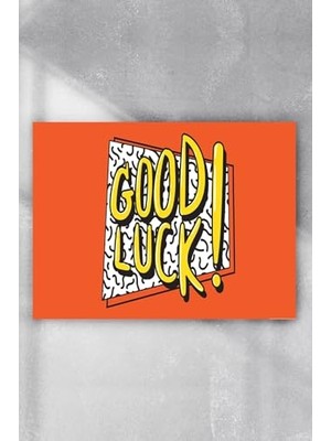 aklow akyoleticaret PSTER7056 Şans Good Luck Girişimcilik Poster 50X70 cm