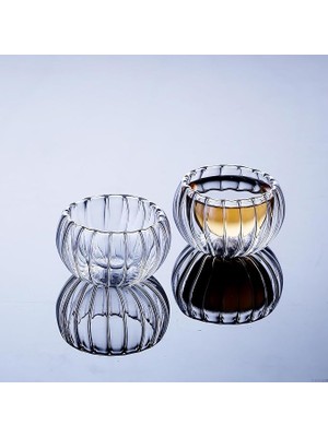 MSP Dekoratif Cam Lokumluk, 8x8 Cm, 6'lı Set