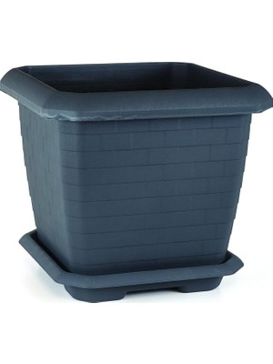 MSP Saksı No:4 Tabaklı 44,3 Cm, 44 Litre Antrasit