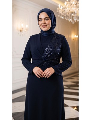 Perfect Mega Store Çınar Özkan Payet Detaylı Abiye ELBISE-5046
