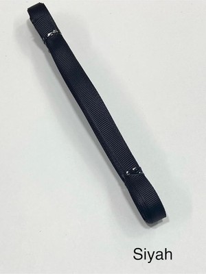 MSP Kurdele 10 mm (1 Cm) / 10 Metre, Siyah