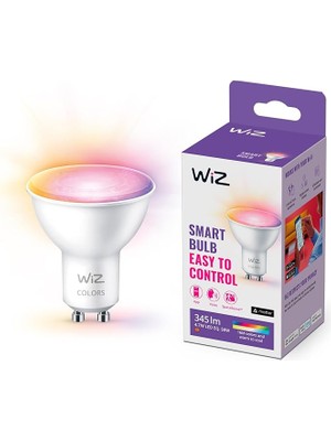 MSP Wıfı ve Bluetooth LED Ampul Kısılabilir Renkler 50W GU10, 2200-6500K, 4.9W (50W'A Eşdeğer), A +