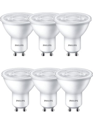 MSP LED Spot 50W GU10 Beyaz Gün Işığı 4000K 6lı