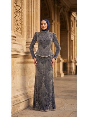 Perfect Mega Store Pınar Şems Taş Işlemeli Ikili Takım Nova Abiye