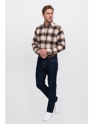 Altınyıldız Classics Pamuklu Baggy Fit 5 Cepli Esnek Jean Kot Denim Pantolon