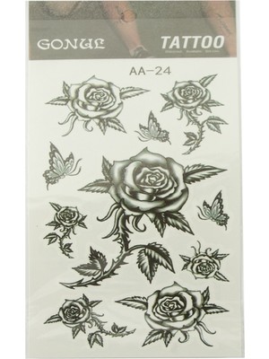 Givoria Gül Tattoo Dövme Sticker HCX94553