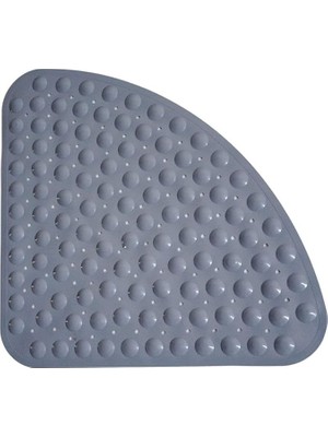 MSP Slikon Yumuşak Taban Pearlette Banyo Paspası 53,5X53,5 cm Kaymaz