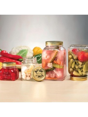 MSP 80390 Homemade Kavanoz, 1,5 Lt, Krem