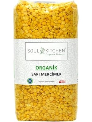 aklow akyoleticaret Organik Sarı Mercimek 750 G