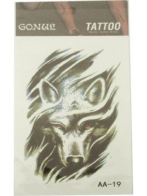 Givoria Kurt Tattoo Dövme Sticker HCX94553