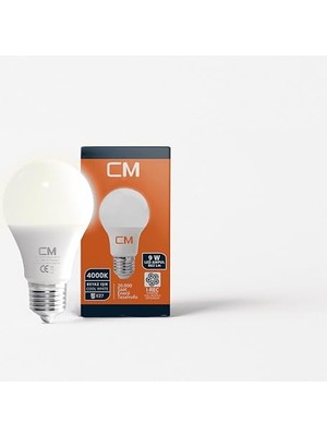 MSP E27 Duy 4000K Gün Işığı LED Ampul – Enerji Tasarruflu ve Uzun Ömürlü Aydınlatma