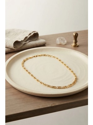 Givoria cm Yay Model Gold Renk 50 cm Kadın Kolye TJ-BKO11219 HXCDR47