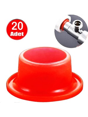 MSP Nesil Tesisat Montaj Contası Musluk Sızdırmazlık Teflon Silikon Conta - 20 Adet, 01748101101101
