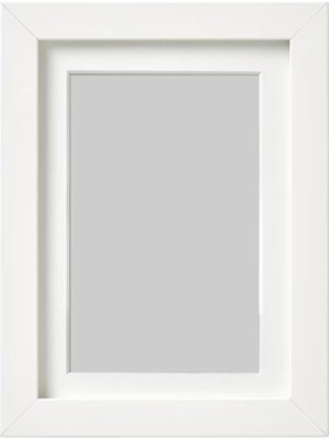 MSP Rödalm 13X18 cm Beyaz Ahşap Çerçeve, Derin Kalın Kenarlı Fotoğraf Resim Çerçevesi