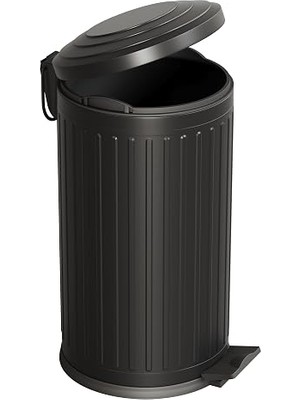 MSP Bagno Midas Çöp Kovası -Pedallı 16 Lt, Mat Siyah