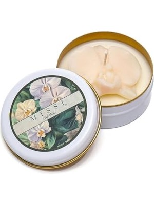 aklow akyoleticaret Black Orchid Kokulu Vegan Teneke Mum