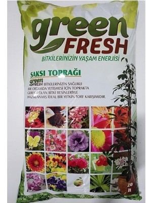 MSP Toprağı 20 Lt Yerli Torf Saksı Bitki Perlit Karışımlı Bahçe