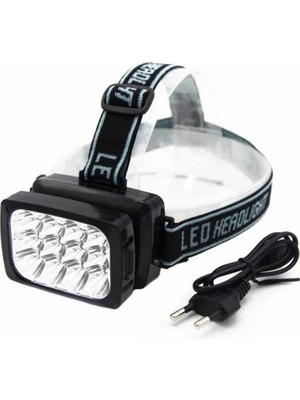 Givoria 12 Ledli Güçlü Şarjlı Kafa Lambası -064 HXCDR47
