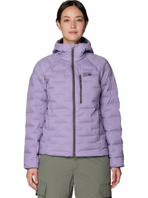 Mountain Hardwear Stretchdown Kapüşonlu Kadın Kaz Tüyü Mont