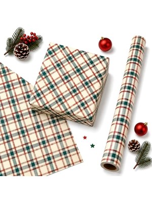 Mey İthalat 70X100 cm Premium Hediye Paketleme Kağıdı 2'li Set, Kolay Sarılabilir, Canlı Baskı, Özel Kutu ile Rulo Gönderim, M24