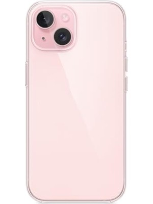 Mey İthalat iPhone 13 ile Uyumlu Kılıf Süper Esnek Yapılı Toz ve Kirden Koruyan Silikon iPhone 13 ile Uyumlu Kamera Çıkıntılı Süper Şeffaf Kapak