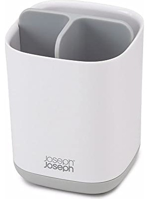 Mey İthalat 70509 Easy-Store Diş Fırçalık, Beyaz/gri