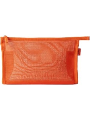 Mey İthalat Turuncu File Clutch Çanta