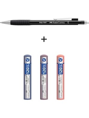Trendexa 134/47 Versatil Siyah 0.7& 3'lügrip Min 0.7-Duman Mavisi, Bordo, MERCAN120'LI Min, 4'lü Yazım Seti