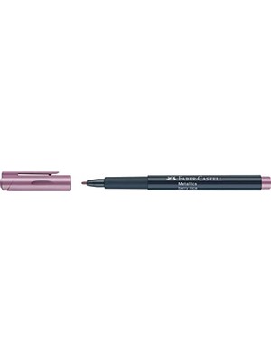 Trendexa 160790 - Metalik Marker Kalem, Fiber Uçlu, 1,5 mm Çizgi Kalınlığı, Birçok Yüzey Için Uygundur, Metal Efektli Berry Nice Lila