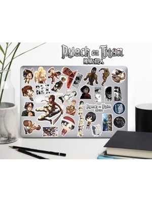 Trendexa Attack On Titan Seri 2 Sticker Telefon Laptop Notebook Tablet Defter Matara Stiker Etiket
