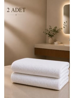 Trendexa Otel Havlusu Beyaz 50X85 cm 200 Gram Bukle - Armür El Yüz Havlusu (2)