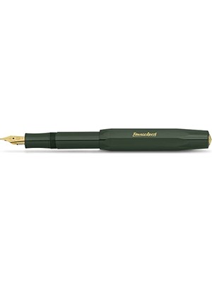Trendexa 10000489 Klasik Sport Dolmakalem 0.9 Medium Uç Klasik Yeşil