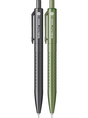 Trendexa Office Grid x Versatil Kalem 0.5 mm Koyu Gri Yeşil 2'li Blister