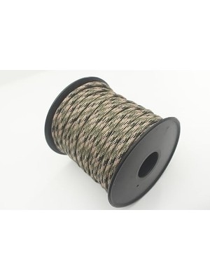 Trendexa 5 mm Desenli Paracord Ip (10 Metre) (Renkli-1)