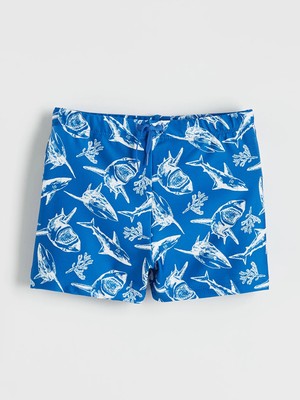 Lc Waikiki Yeni Sezon Desenli Erkek Çocuk Boxer Mayo