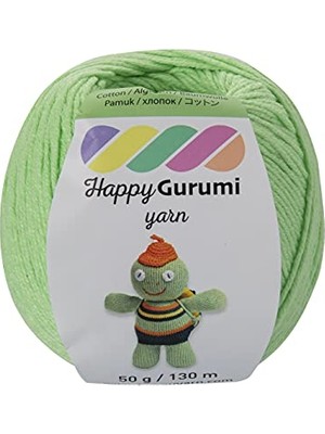 Trendexa Happy Gurumi Amigurumi Örgü Ipi 50 G 130M Açık Yeşil