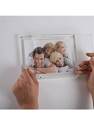 Trendexa Krcdijital Fotoğraf Resim Çerçevesi Mıknatıslı Pleksi Şeffaf KRCNM90
