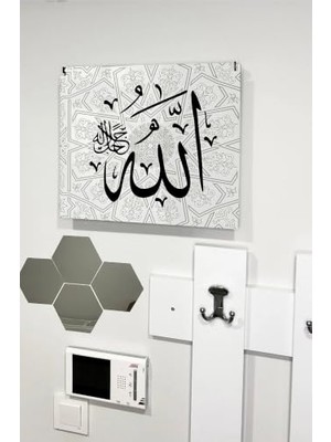 Trendexa Dekoratif Sigorta Kutusu Kapağı 39X32 cm Açılır Kapaklı Elektrik Panosu Gizleme Paneli SS026