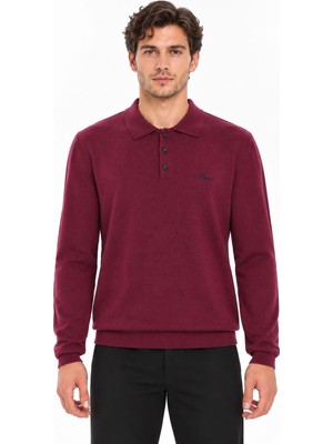 Byness Erkek Polo Yaka Triko Kazak
