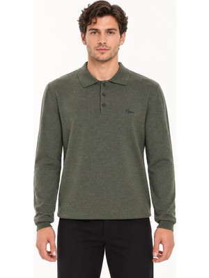 Byness Erkek Polo Yaka Triko Kazak