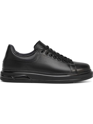 Tergan Siyah Hakiki Deri Erkek Sneaker - E26S1AY57938-A23